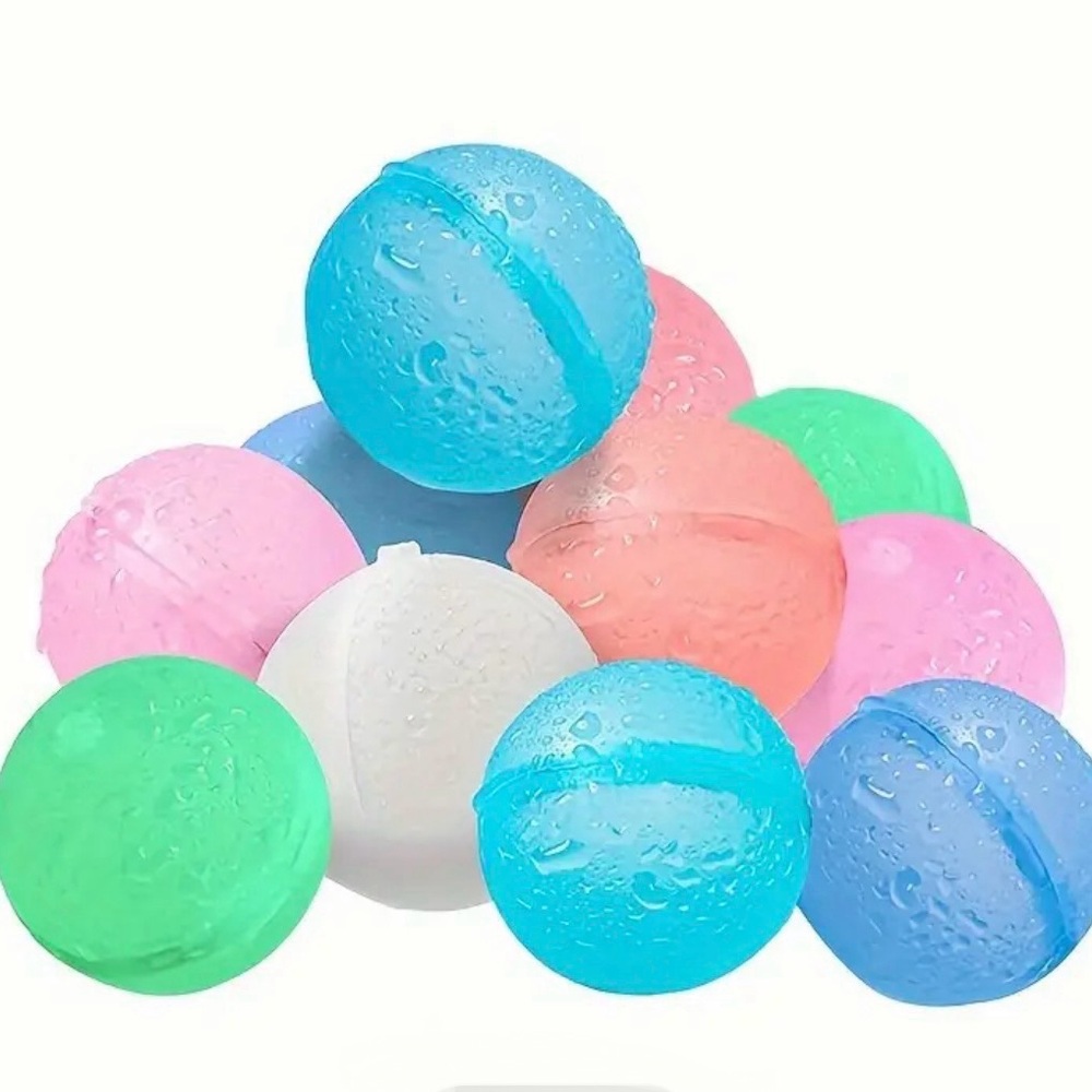 (💚4/$20) New in package - 12 x Reusable rubber water balloons
